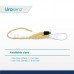Urosenz Latex Foley Catheter, 2-Way w/ Stylet (10 pcs)